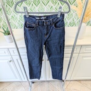 ⭐ Cat & Jack Relaxed straight dark blue denim jeans⭐